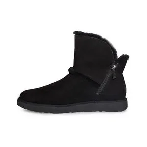 Mini Boot Ugg Luxe Spill UGG Shoes Ugg Luxe Spill Seam Mini Nero
